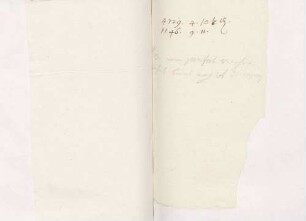 Notizen und lateinische Vokabeln von Karoline Luises Hand.