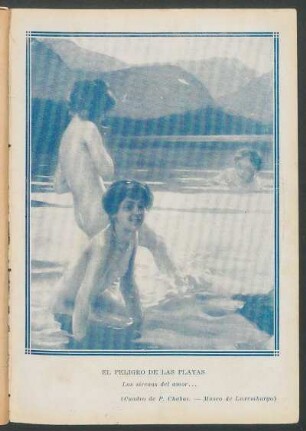 El peligro de las playas [Ilustración]