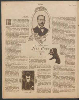 José Caro : Del tiempo viejo