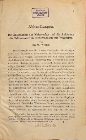 Zeitschrift für Social- und Wirthschaftsgeschichte. 2. 1894