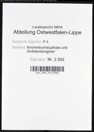Kirchenbuchduplikat der katholischen Gemeinde Wenden, Kreis Olpe (GHT 1867-1874). (Gemeinde: Katholischen Gemeinde)