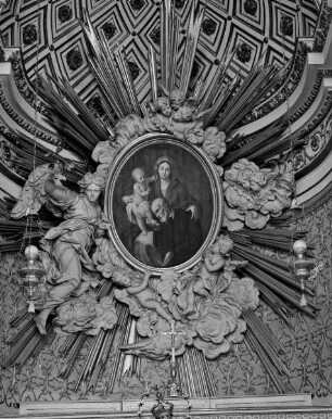 Die Madonna erscheint dem heiligen Philippus Neri
