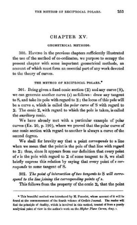 Chapter XV. Geometrical methods.