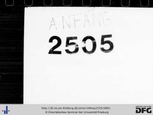 MF Mau 2505