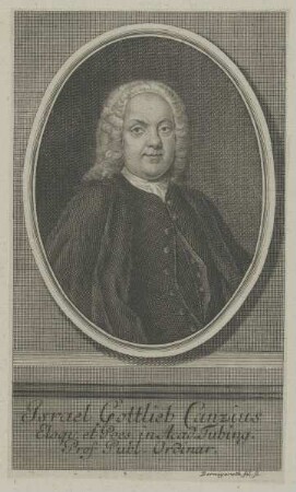 Bildnis des Israel Gottlieb Canzius