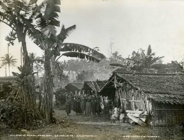 "Dorf Ruapu, Roas Bay, S.O. Malaita"