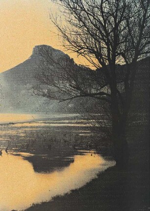 Blick über die Elbe zum Lilienstein