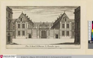Le Grand Marot, Bl. 87: Face de lhostel de Monsieur le Chancelier Seguier
