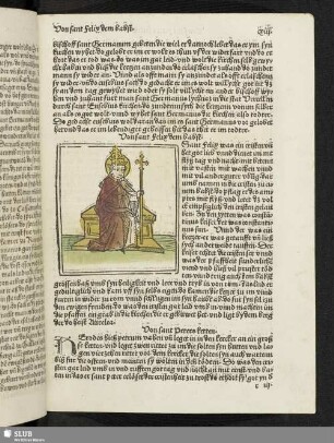 Von sant Felix dem babst