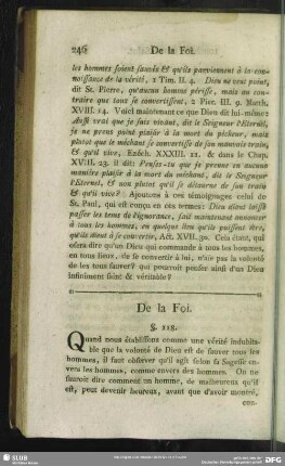 De la Foi