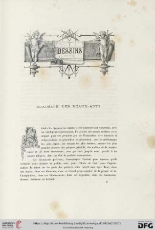 Dessins - Académie des Beaux-Arts