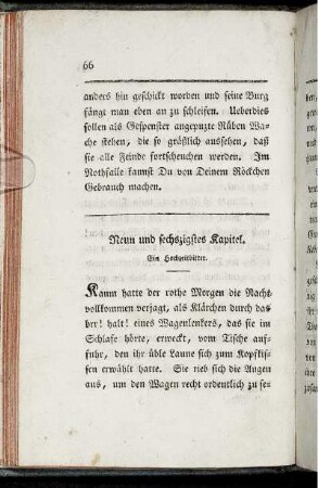 Neun und sechszigstes Kapitel.