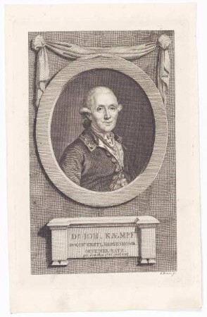 Bildnis des Ioh. Kaempf