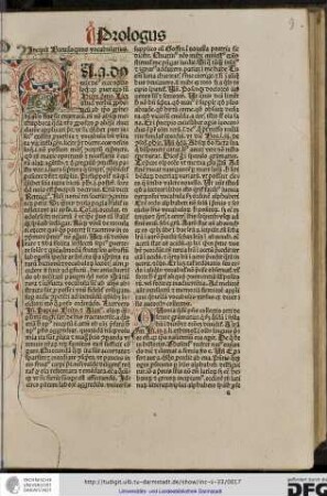 Aa a domine deus ecce nescio loqui quia puer ego sum Hieremie primo. Licet istud verbum propheticum ab ipso propheta alio sive sit enarratum