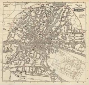 Plan der königl. Haupt- und Residenzstadt Königsberg.