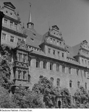 Merseburg, Blick in den Schlosshof