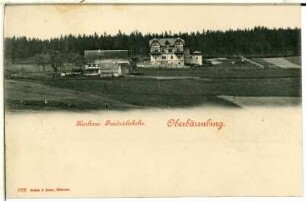 Oberbärenburg. Kurhaus Friedrichshöhe