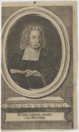 Bildnis des Ioh. Samuel Adami