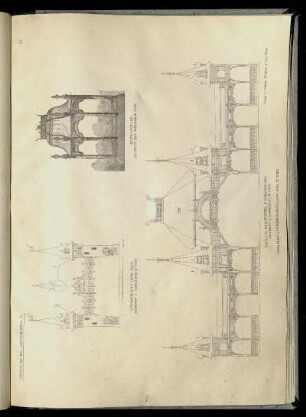 Pavillon Weisshappel & Strassnitzky. Architekt: A. Oberländer.
