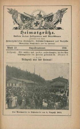33.1918: Heimatgrüße