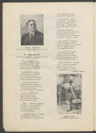 A Valdivia : (De la Revista "Austral", representada por Montero la noche de su beneficio)