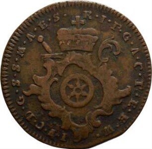 Münze, 3 Pfennig, 1760