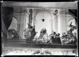 Schloßkirche; Deckenbild nach der Restaurierung