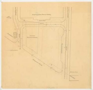 Vorplatz Potsdamer Bahnhof, Berlin: Lageplan 1:200