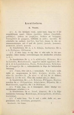 Kurzgefasste gotische Grammatik : Anh. zur gotischen Bibel des Vulfila