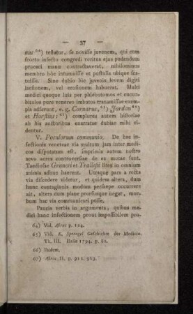 V. Poculorum communio.