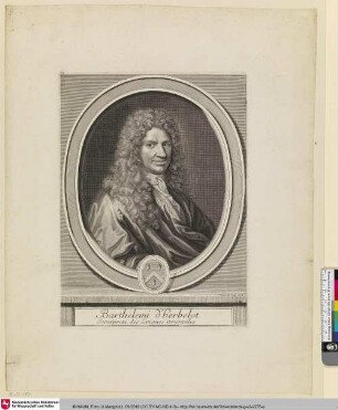 Barthelemi d' Herbelot Interprete des Langues Orientales [Orientalist]