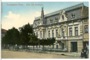 Tomaszow. Villa Ed. Knotego