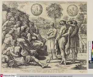 [Joseph erzählte seinen Brüdern die Träume, die er hatte.; Joseph racontante à ses frères les songes qu'il a eus.]
