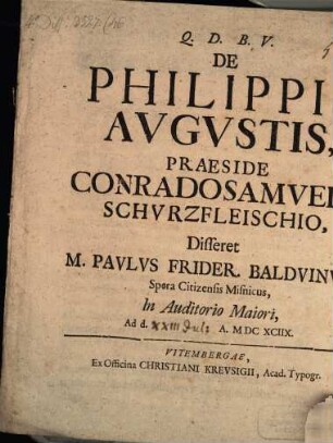 De Philippis Augustis