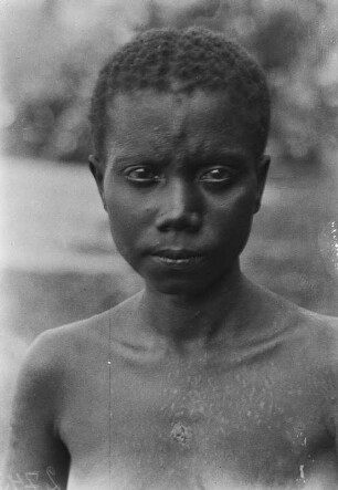 Frau von den Andamanen und Nikobaren (Deutsche Indien-Expedition 1926/1929 - 4. Andamanen)