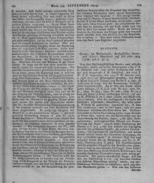 Kurhessisches Staats- und Adress-Handbuch. Kassel: Waisenhaus 1823