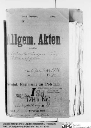 Verunstaltung von Ortschaften und landschaftlich hervorragenden Gegenden, z.B. durch Reklameschilder. Allgemeines