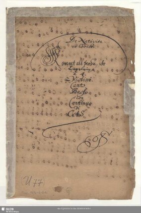 Kommt all herzu ihr Engelein - Mus.1696-E-514 : V (2), vl (2), bc