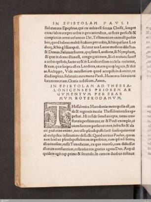 1. Thessalonicher