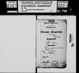 Trillfingen: Bäckergerechtigkeit des Dominikus Stehle