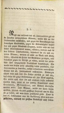 Reformations-Geschichte des ehemaligen Bisthums Bamberg : I. bis III. Heft