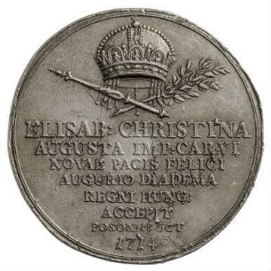 Medaille, 1714