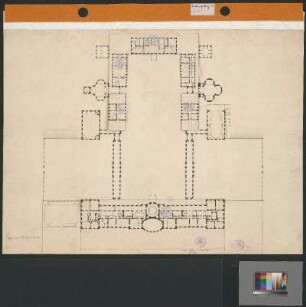 Residenzschloss Ludwigsburg, 3. Obergeschoss, Mezzanin (Grundriss)