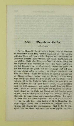 XXIII. Napoleon Kaiser