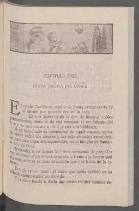 Capítulo XXII - Nueva táctica del conde