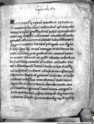 Hermanni Contracti libellus de mensura astrolabii - BSB Clm 14836