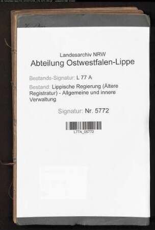 Reparaturen am Irrenhaus zu Brake, Bd. 3