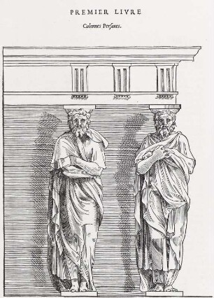 Premier Livre. Colonnes Persanes
