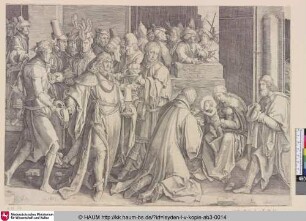 [Die Anbetung der Könige; The adoration of the magi]