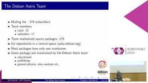 The Debian Astro Project: A "Debian Pure Blend" for Astronomy und Astrophysics